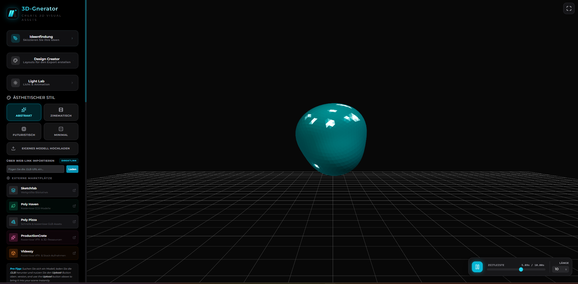 3D-Generator Preview